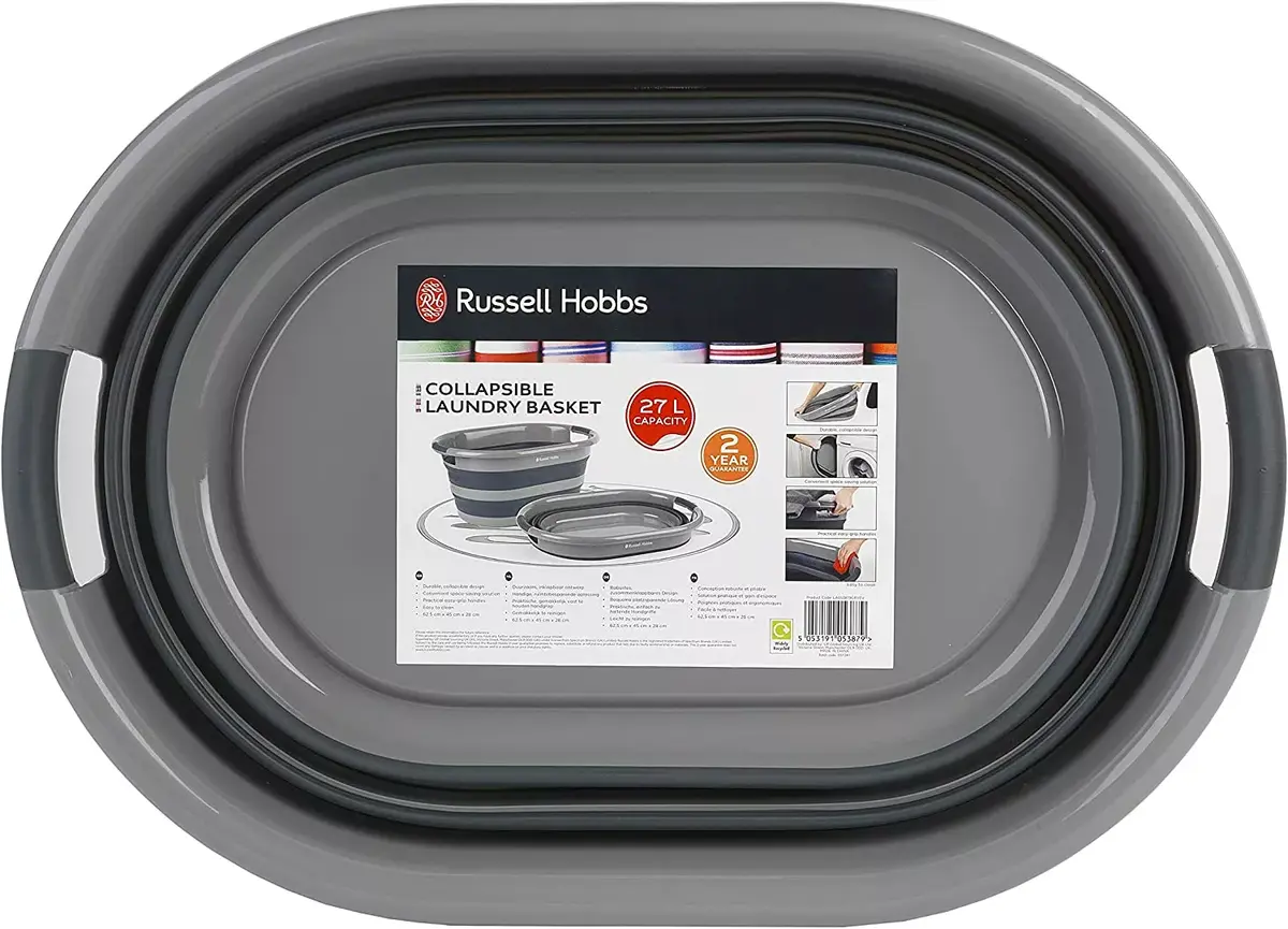 Russell Hobbs LA053879GRYFEU7 корзина для белья 27 л Photo 10