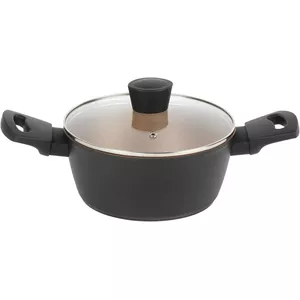 Stockpot Russell Hobbs RH01669BEU7 20 cm, black, stainless-steel interior