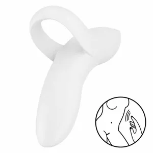 Vibrators Satisfyer Silikons Balts