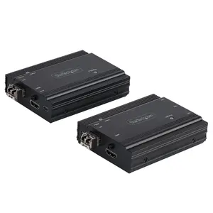 StarTech SV565FXHD4KU 4K HDMI KVM удлинитель по оптоволокну комплект передатчик и приемник с модулями 10G MMF SFP+