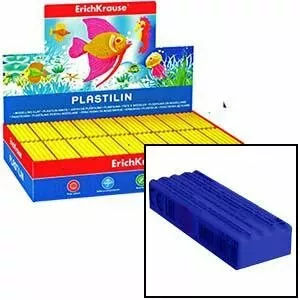 Plastilīns 18g. zils,  ErichKrause