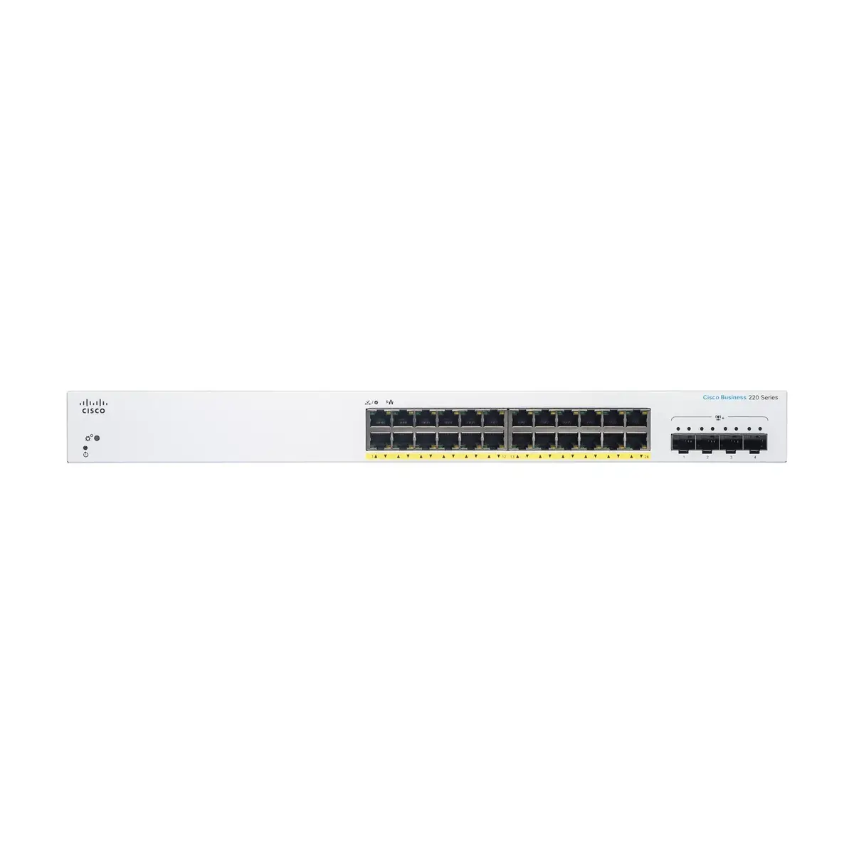 Управляемый коммутатор Cisco CBS220-24FP-4X-EU-RF Photo 2