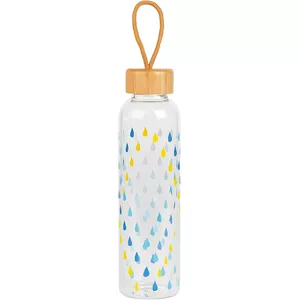 Stikla pudele Cambridge CM06991 550 ml ar bambusa vāciņu