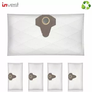 Мешки для пылесоса Invest IZ-L4S Eco синтетические 5 шт для совместимых моделей De Longhi