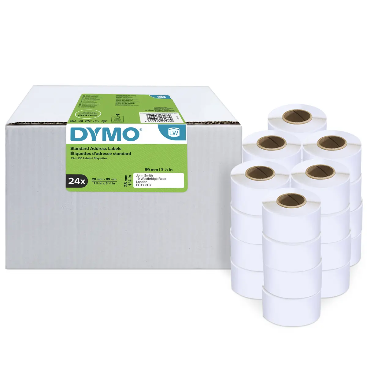 DYMO LabelWriter S0722360 pašlīmējošās adreses etiķetes