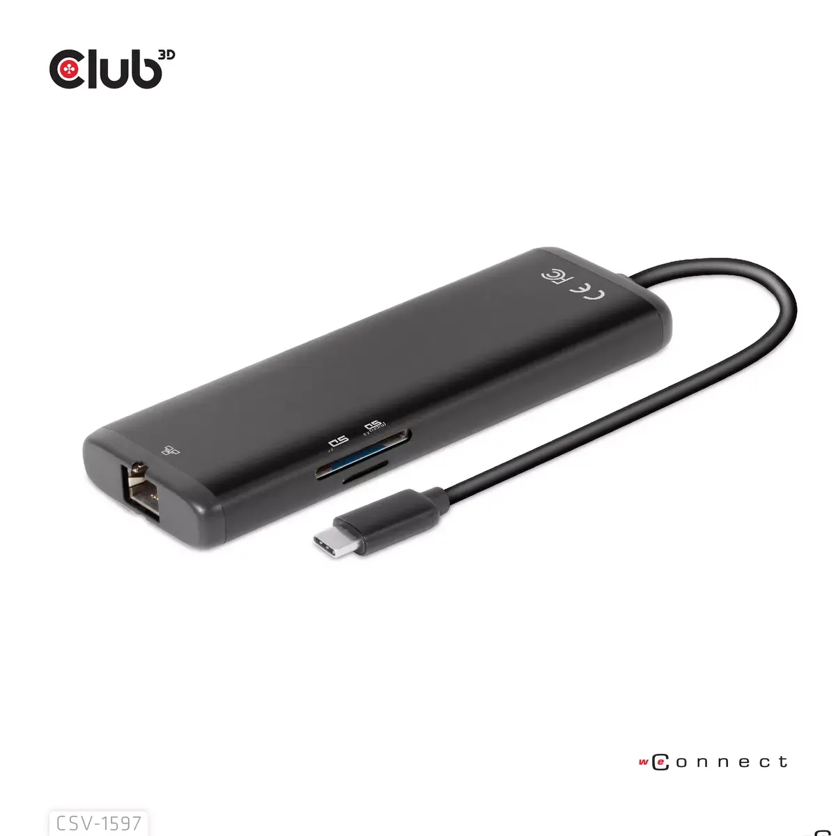 CLUB3D USB Gen 1 Type-C 8-в-1 MST Док Photo 4