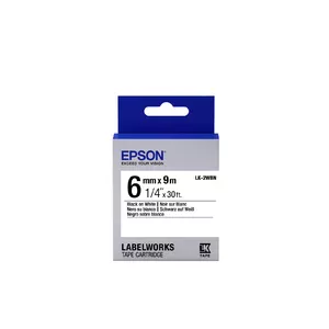 Epson LK-2WBN marķēšanas lenta Melns uz balta