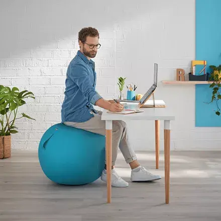 Leitz Ergo Cosy Zils Iekštelpu Apaļš Photo 2