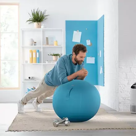 Leitz Ergo Cosy Zils Iekštelpu Apaļš Photo 8