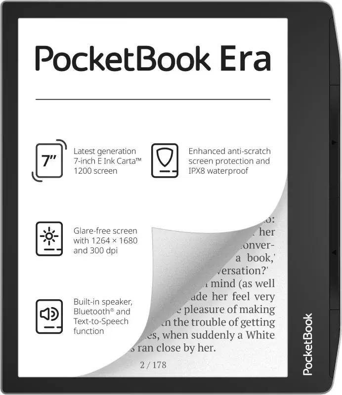 PocketBook 700 Era 7" E Ink Carta — электронная книга Photo 3
