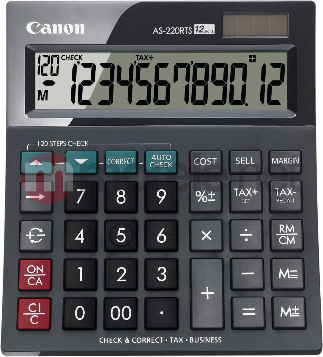 Galda kalkulators Canon AS-220RTS, 4898B001, 4960999683300