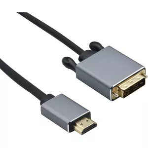 Helos Premium - Adaptera kabelis - HDMI vīrietis - DVI-D vīrietis - 5 m - melns - 4K atbalsts