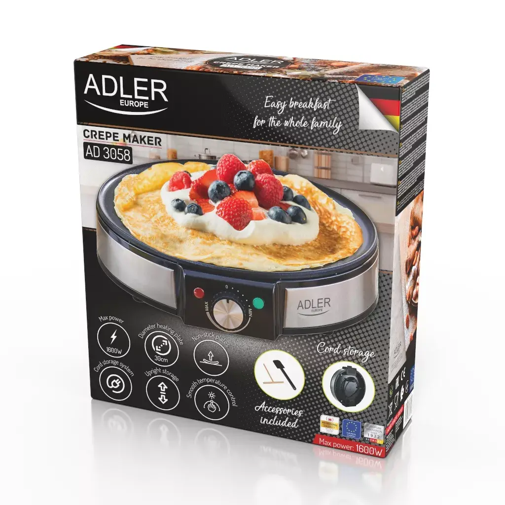 Машина для блинов Adler AD 3058 Photo 13