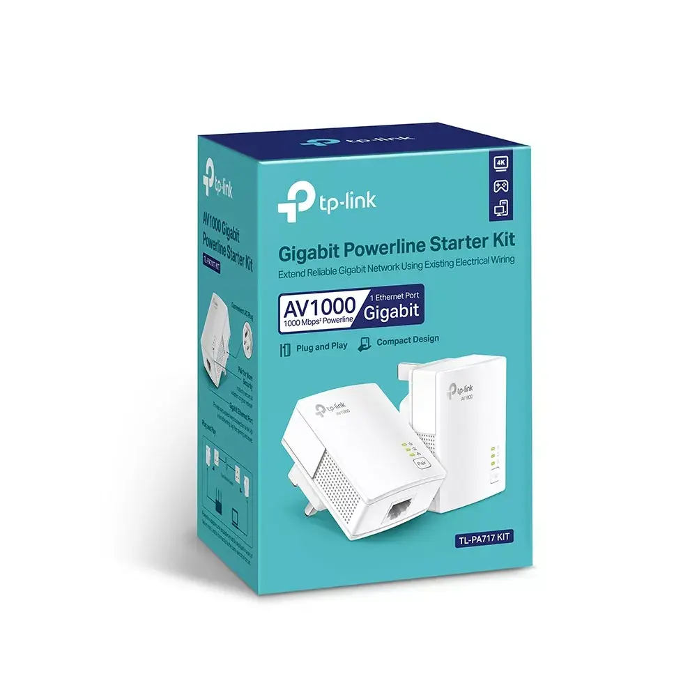 TP-Link AV1000 Gigabit Powerline Starter Kit Photo 8