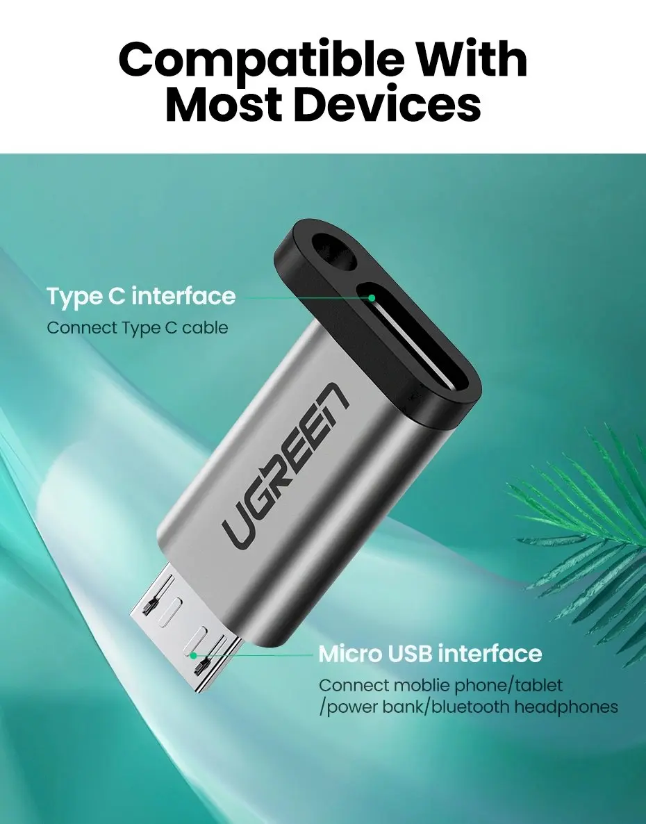 Ugreen 50590 Micro USB to USB C Adapter Photo 7