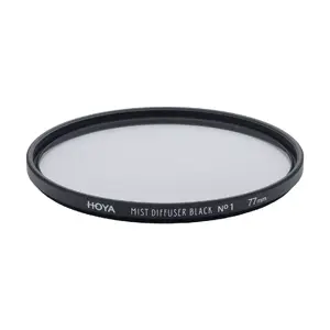 Diffusion camera filter Hoya Mist Diffuser Black No1 77 mm