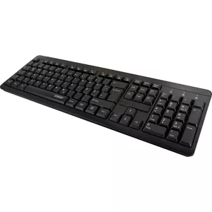 Wireless Keyboard Schwaiger WKB1000 013 QWERTZ German Black