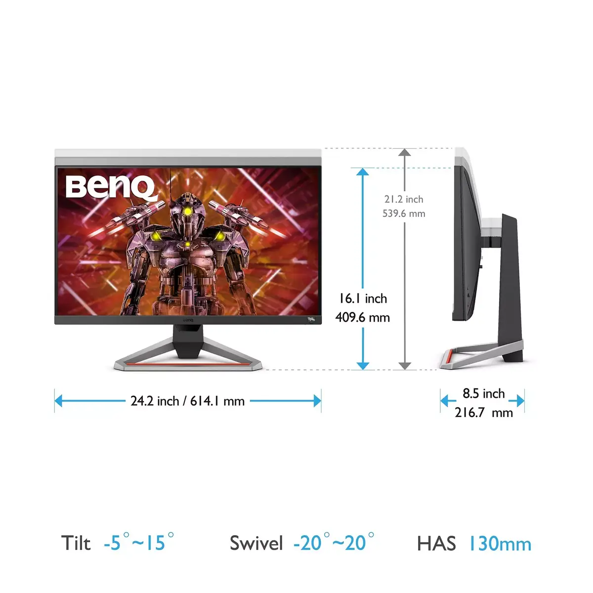 BenQ EX2710U 27" 4K UHD игровой монитор Photo 3