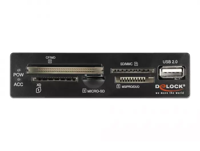 DeLOCK 91708 Kartes lasītājs USB 2.0 Photo 3