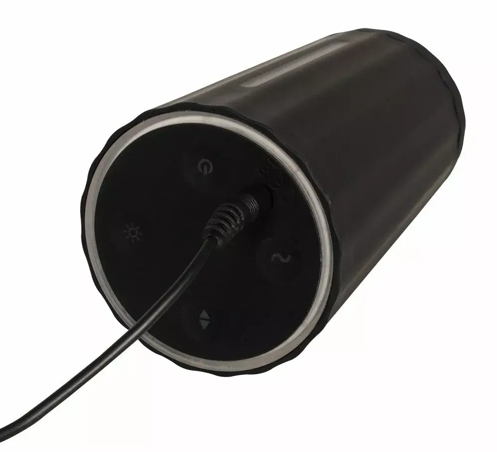Rebel Silicone Black — мастурбатор с подогревом и вибрацией Photo 7
