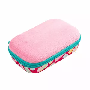 Storage Box ZIPIT 550-05721 Velvet with inner pocket — compact fabric storage container