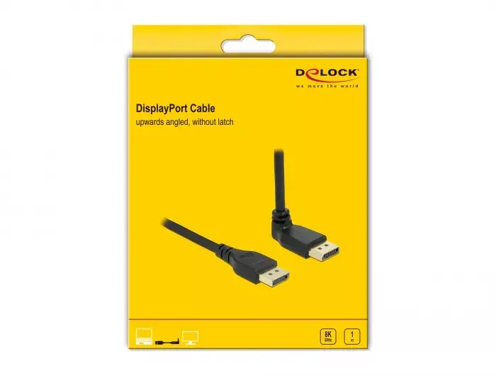 DELOCK DisplayPort kabelis 1 m Photo 3