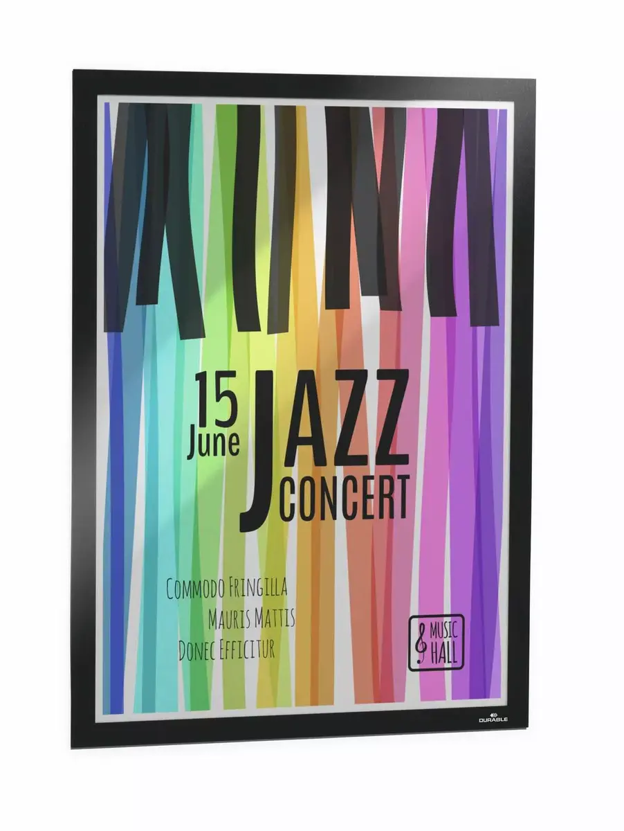 Durable 505301 A2 Poster Stand Photo 2