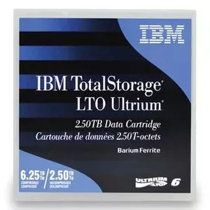 IBM LTO Ultrium 6 Tukša datu lente 2,5 TB