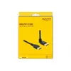 DeLOCK DisplayPort 1.2 kabelis vīriešu taisns uz vīriešu 90° uz augšu Photo 3