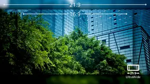 Кристально чистое изображение с разрешением UltraWide QHD 3440 x 1440 пикселей