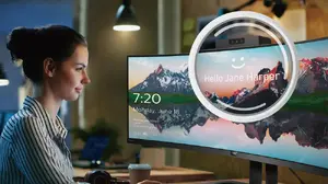 Secure sign-in with pop-up webcam
