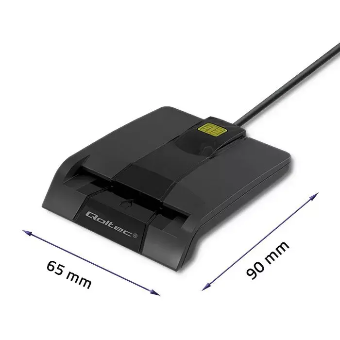Card reader QOLTEC 50634 USB Type-C Photo 4