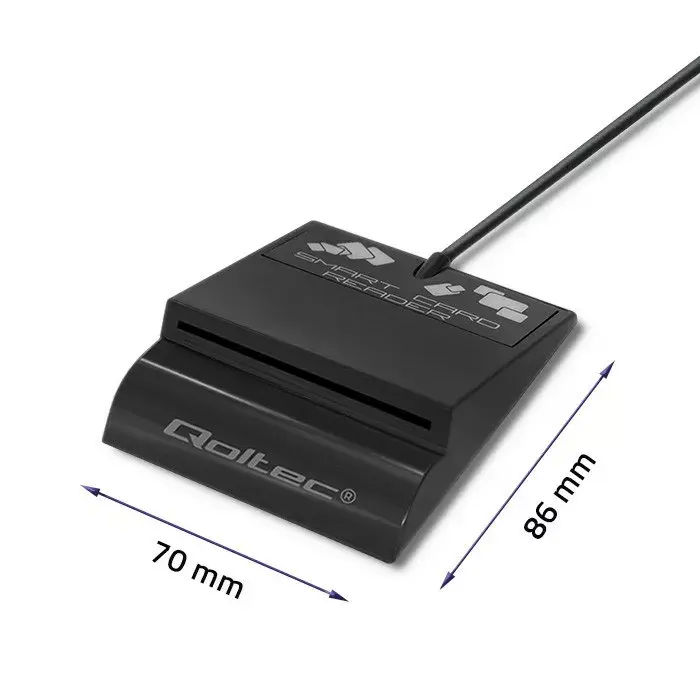 Kartes lasītājs QOLTEC 50636 USB Type C Photo 13