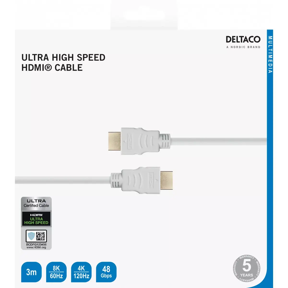 HDMI кабель Deltaco HU-30A-R Photo 4