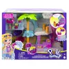 MATTEL Polly Pocket Pollyville Flamingo Fun Car Wash Photo 11