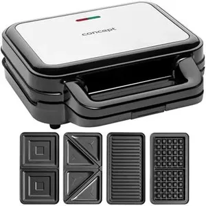 Sandwich Maker Concept SV3070 900 W Black Silver