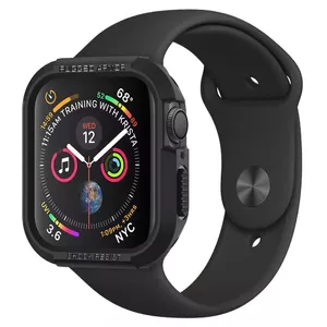 Case for Apple Smartwatch by Spigen model 062CS24469 — Black TPU protective case