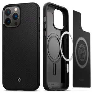 Vāks Spigen ACS03226 iPhone 13 Pro Max 17 cm Melns
