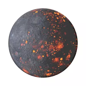 PopSockets Dark Star Mobilā telefona aksesuārs Melns Oranžs