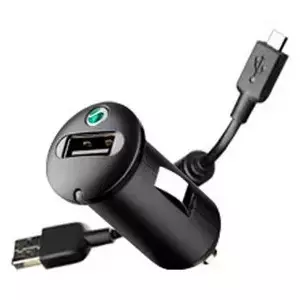 Зарядное устройство для мобильных устройств Sony AN401 Черное Авто прикуриватель