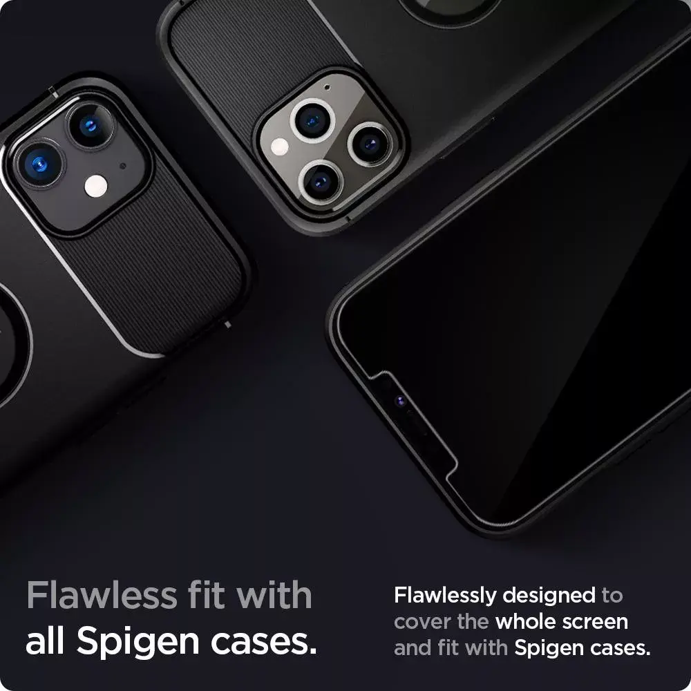 Aizsargstikls Spigen AGL01801 iPhone 12/12 Pro Photo 4