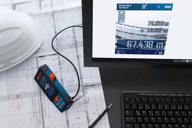 Laser Distance Measurer Bosch GLM 150-27 C Professional Photo 2