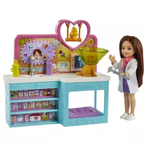 MATTEL Barbie Chelsea Fashion Doll and Playset