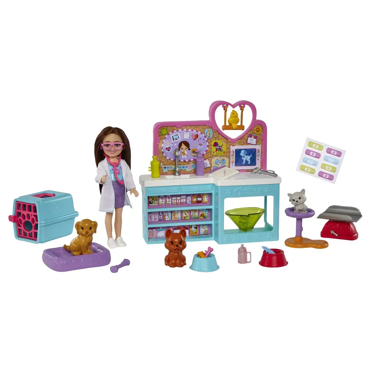 MATTEL Barbie Chelsea Doll and Playset Photo 3