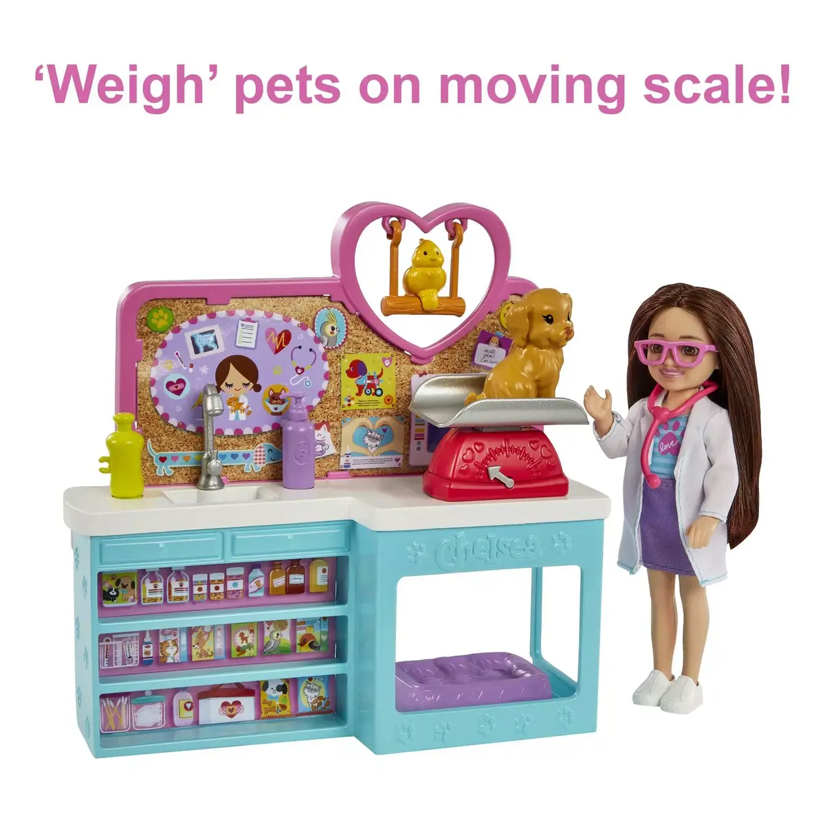 MATTEL Barbie Chelsea Doll and Playset Photo 6