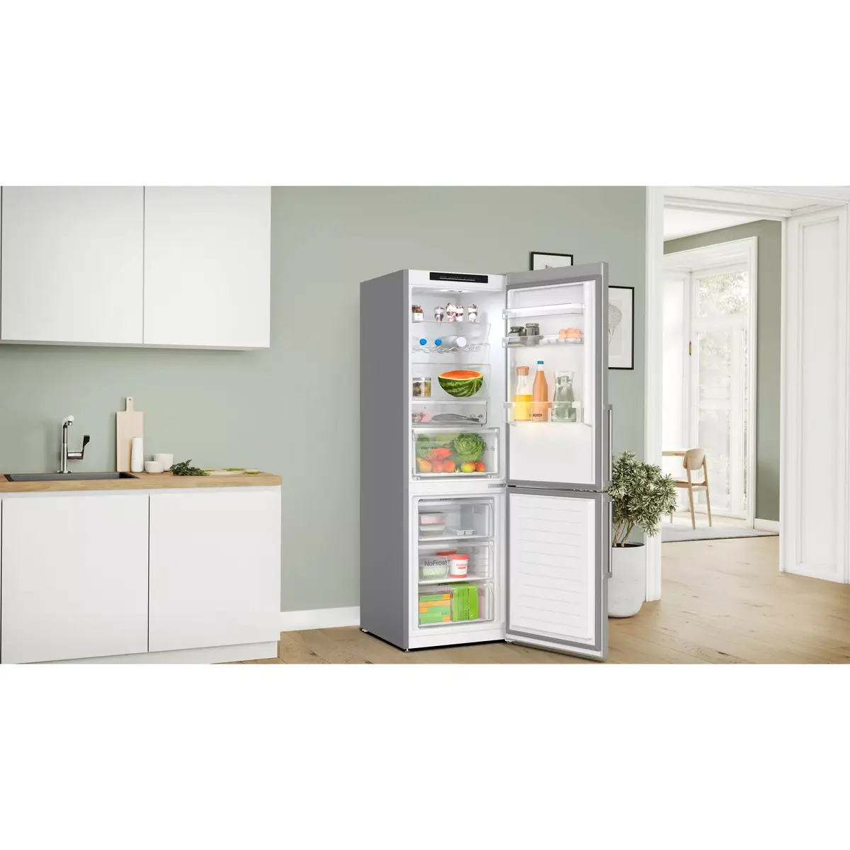 Ledusskapis Bosch Serie 4 KGN36VICT Photo 3