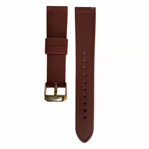 Kieslect L11 Silicone Strap for Lady Aluminum Elegant Smart Watch Burgundy color