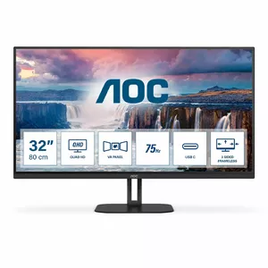 AOC V5 Q32V5CE/BK computer monitor 80 cm (31.5") 2560 x 1440 pixels LED Black