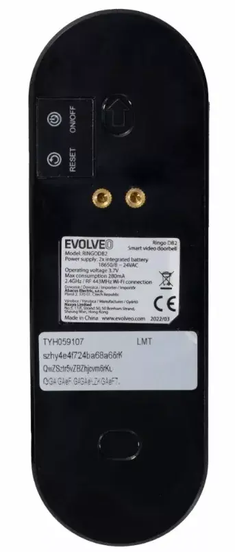 Doorbell Chime Evolveo Ringo RINGODB2 Photo 4