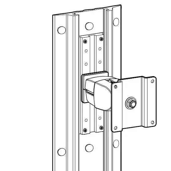Track Mount Bracket Kit Ergotron 97-091 Photo 2